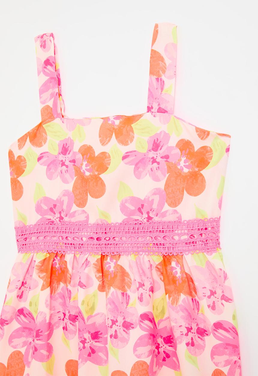 Pop Candy - Apron-style dress - floral multi