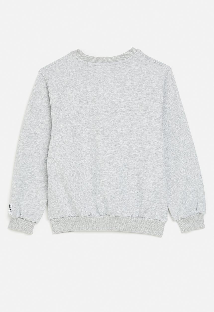 Nike - Nike pe french terry crewneck - light smoke gray heather