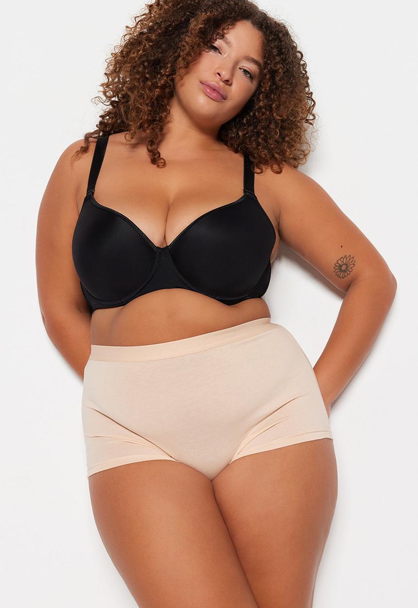 Trendyol - Plus size 2 pack boxer briefs - black-skin