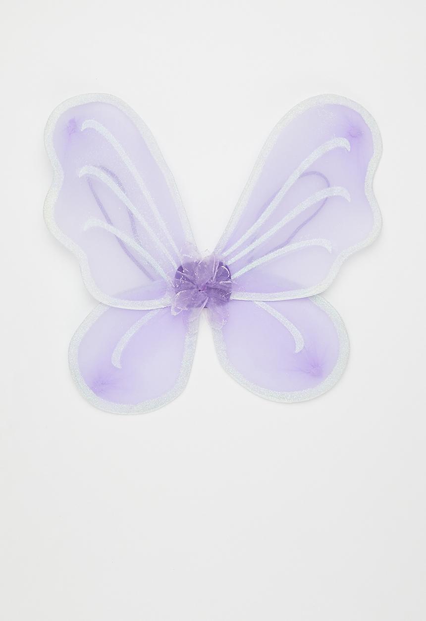 Pop Candy - Butterfly wings with glitter edges - light purple