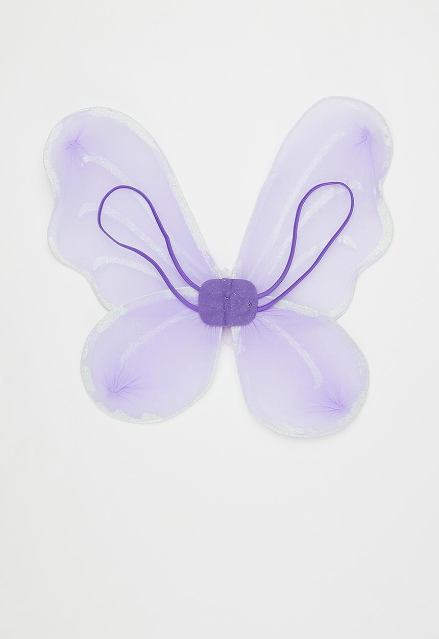 Pop Candy - Butterfly wings with glitter edges - light purple
