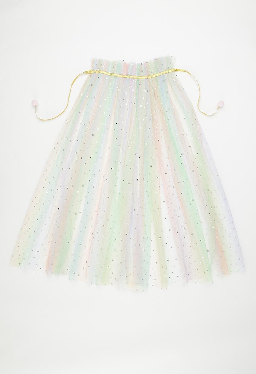 Pop Candy - Celestial tulle princess cape - multicolour