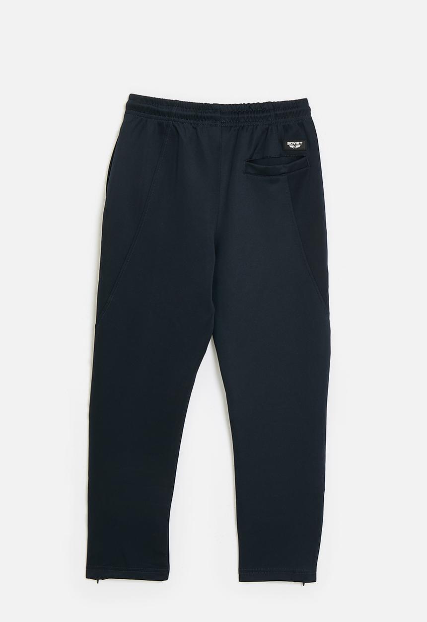 SOVIET - Boys fashion track pant - navy
