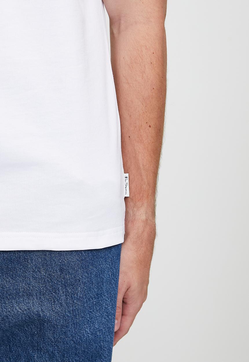 Ben Sherman - B Bling Tee Shirt - White