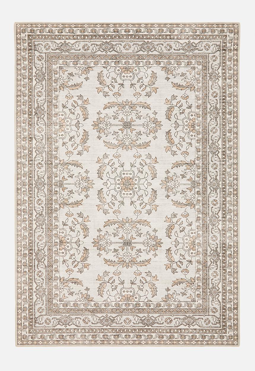 Fotakis - Dahlia Floral Rug - Natural