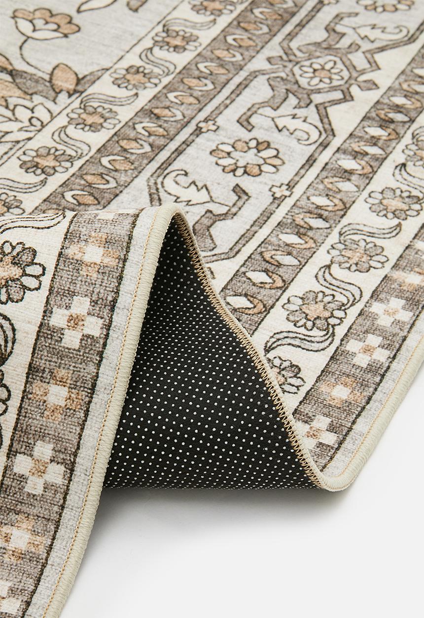 Fotakis - Dahlia Floral Rug - Natural