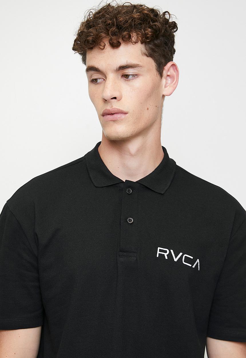 RVCA - Small Rvca Polo - Black /Wht
