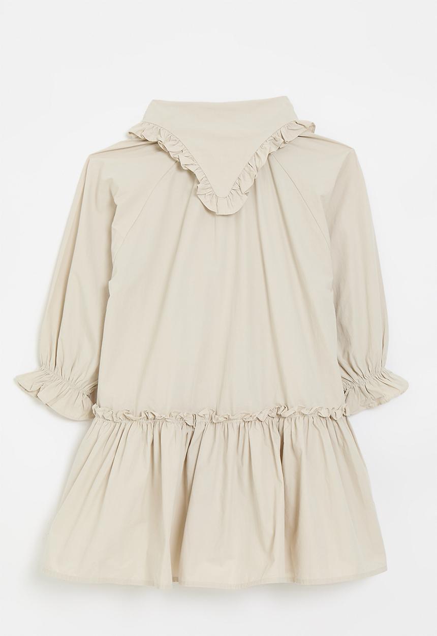Pop Candy - Peterpan collar dress - beige