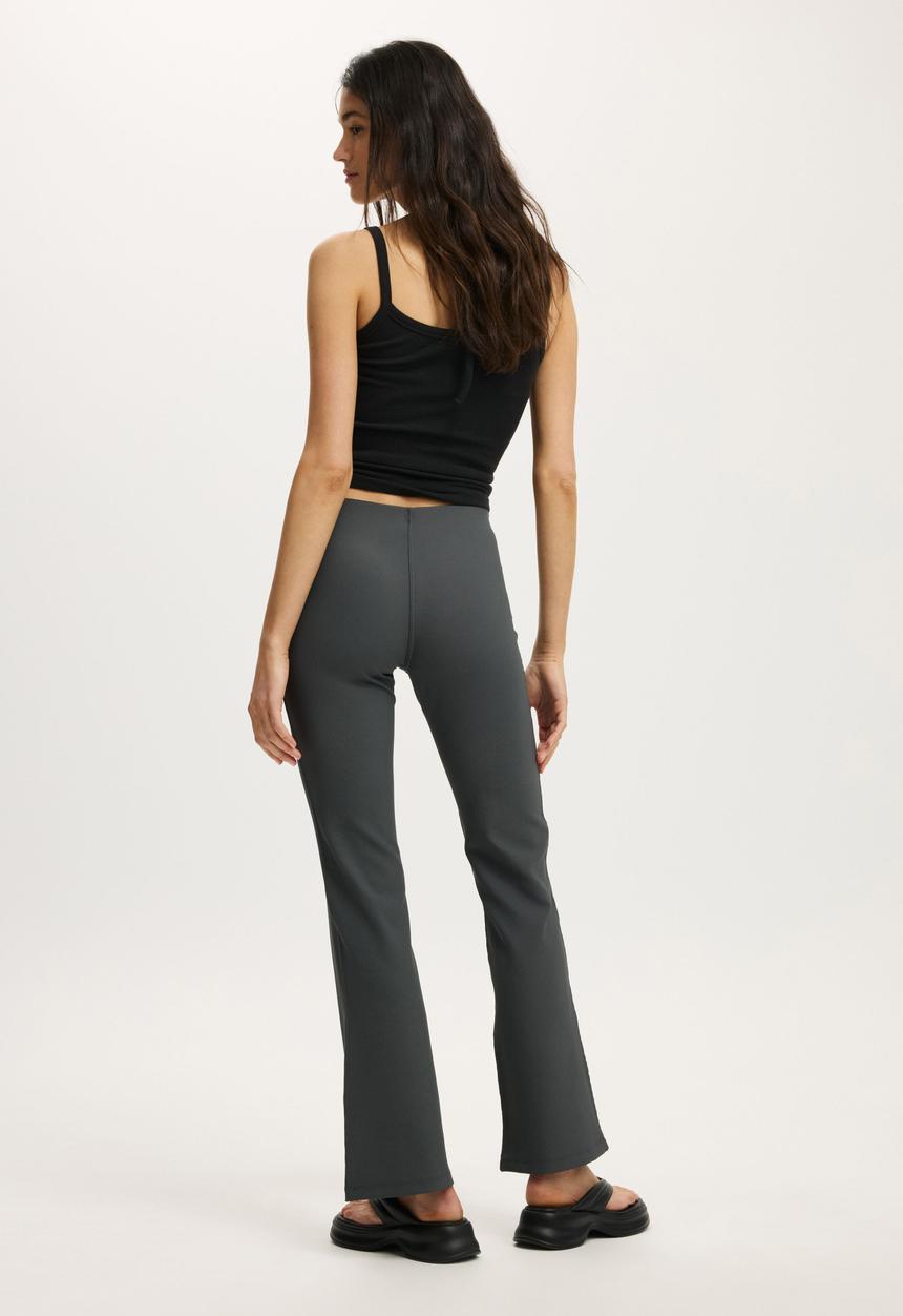 Cotton On - Ines pull on pant - charcoal
