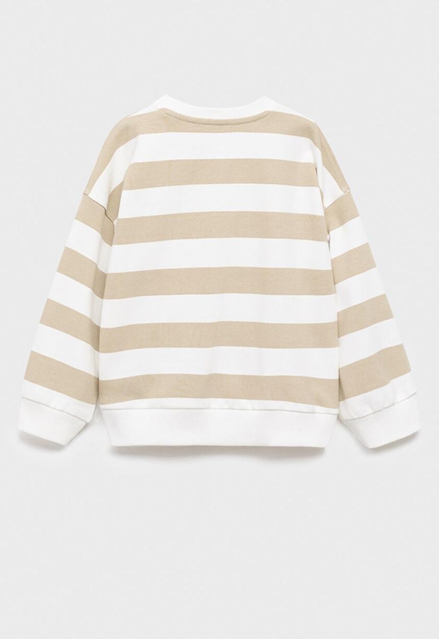 MANGO - Sweatshirt rayas - light/pastel brown