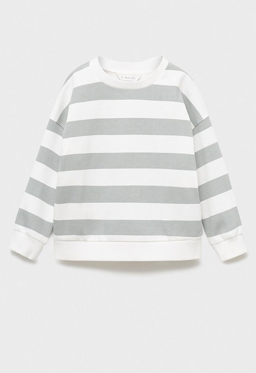 MANGO - Sweatshirt rayas - grey