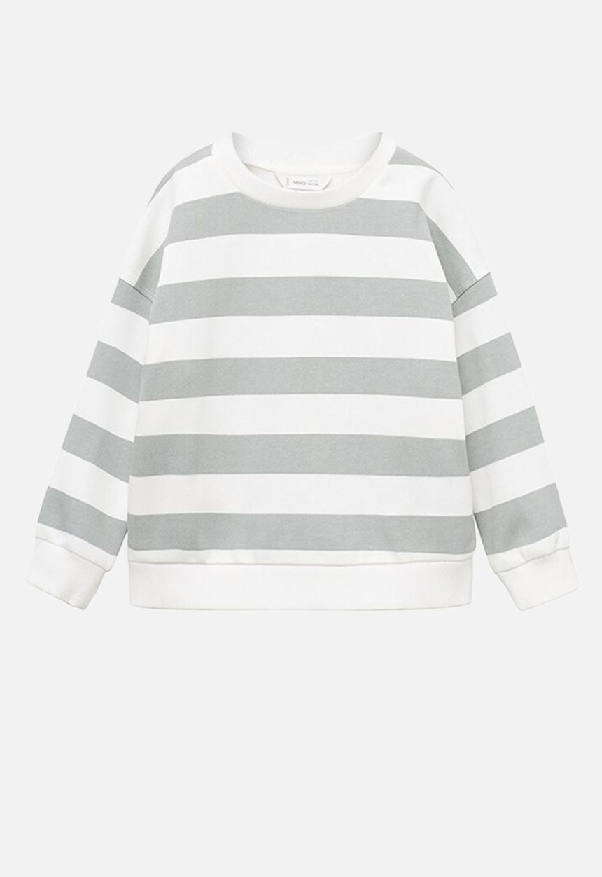 MANGO - Sweatshirt rayas - grey