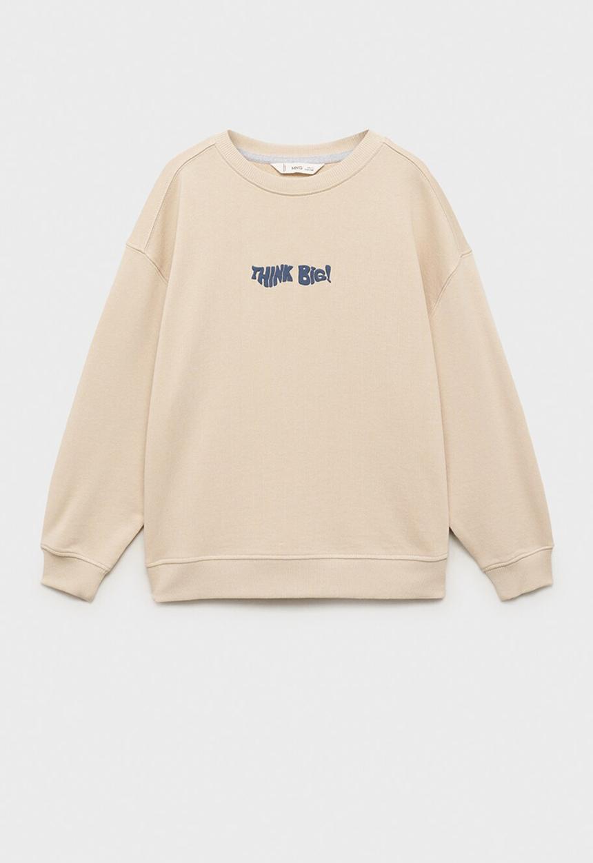 MANGO - Sweatshirt big - light/pastel brown