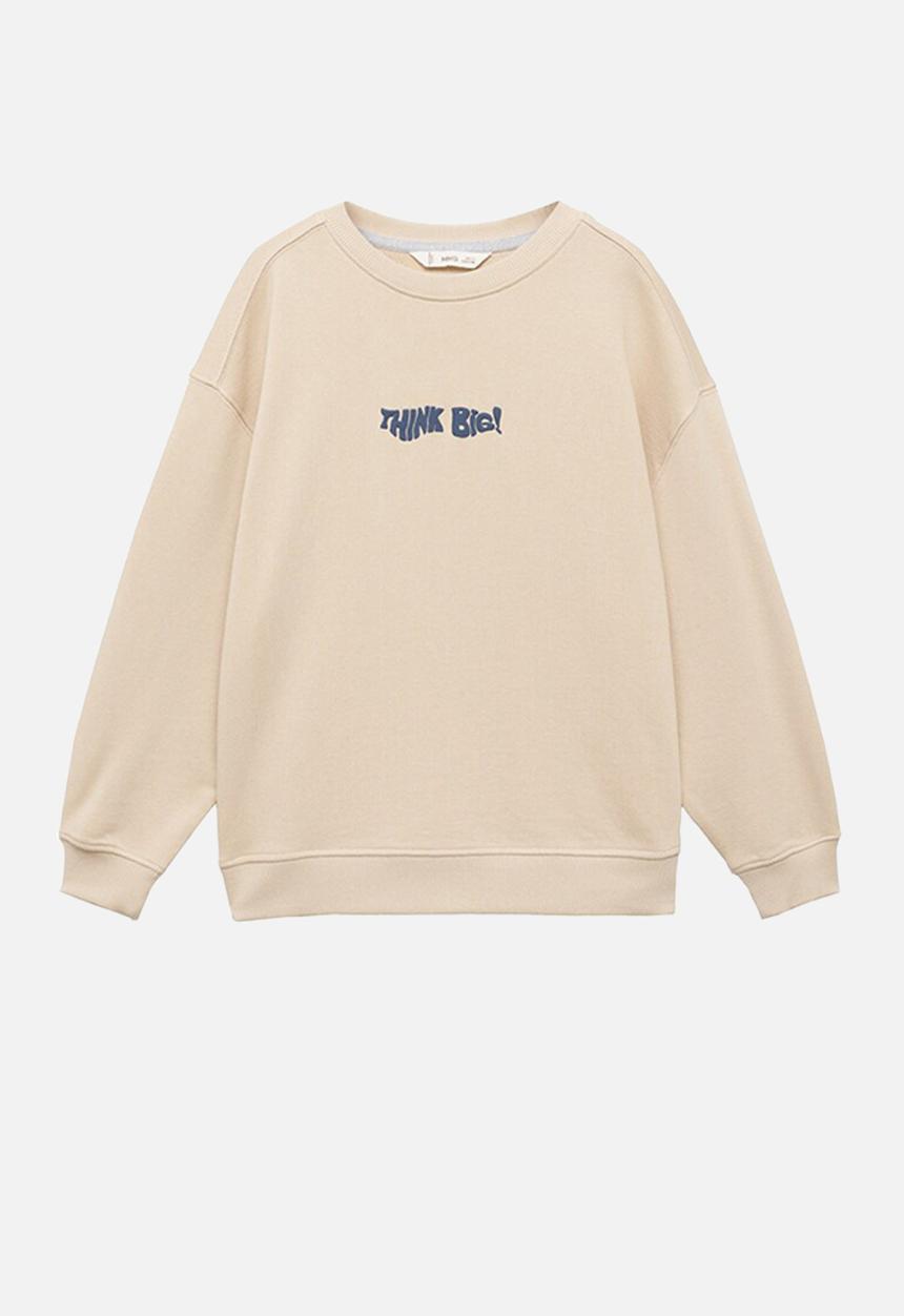 MANGO - Sweatshirt big - light/pastel brown