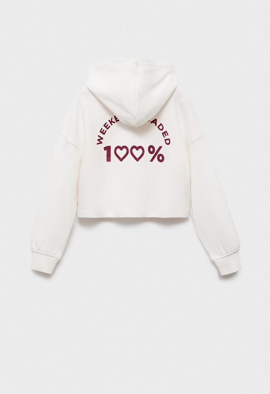 MANGO - Sweatshirt fun - natural