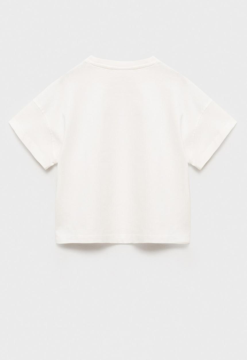 MANGO - T-shirt piping - natural