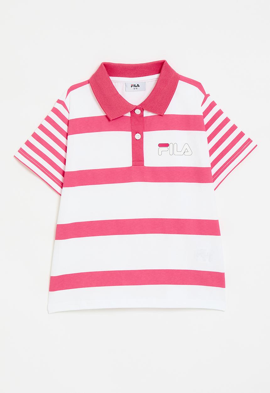 FILA - Pippa golfer  - white/strawberry pink