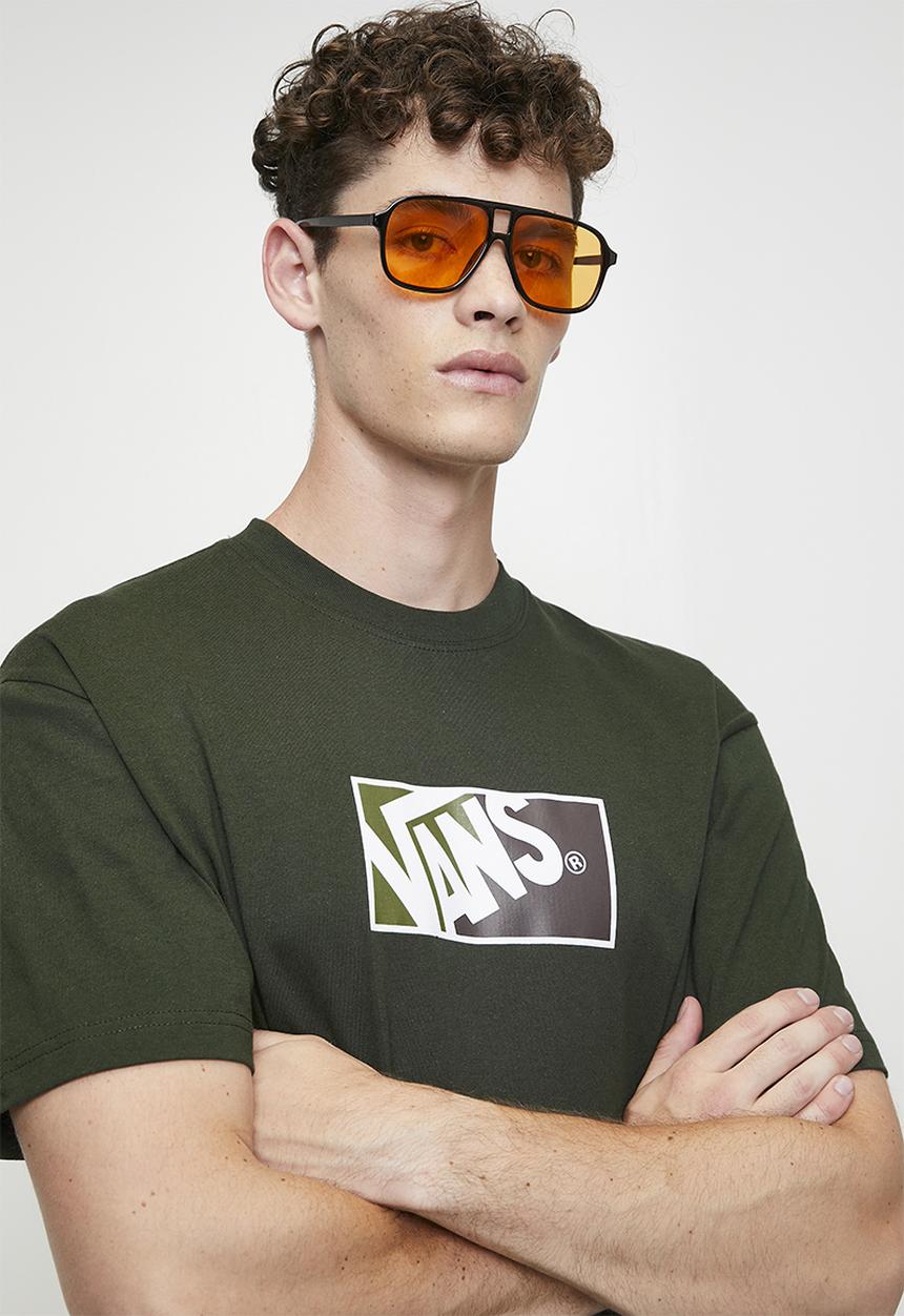 Vans - Original Standards Blocked Box Ss - Dried Kelp