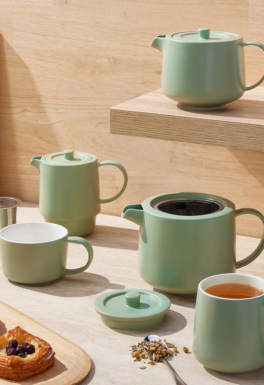 Maxwell & Williams - Maxwell & Williams Cafe Life Mug, 420ml - Seafoam