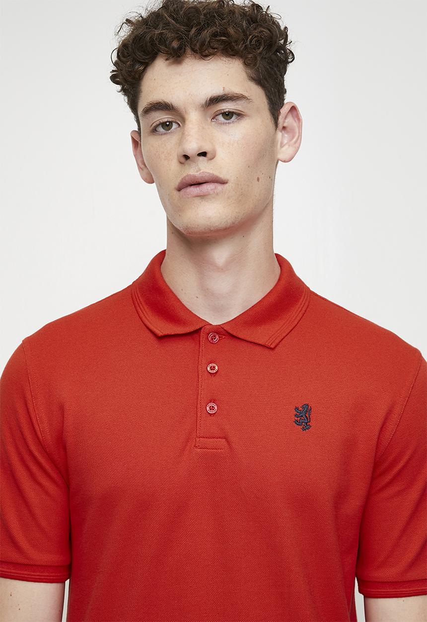 Pringle of Scotland - Austyn pique golfer - watermelon