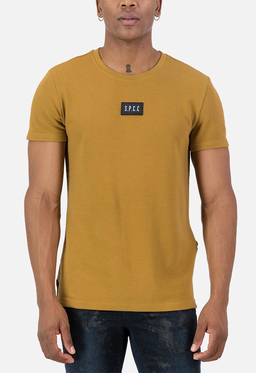 S.P.C.C - Avery Tee  - Slimline Fit Fashion Tees Medallion - Mustard
