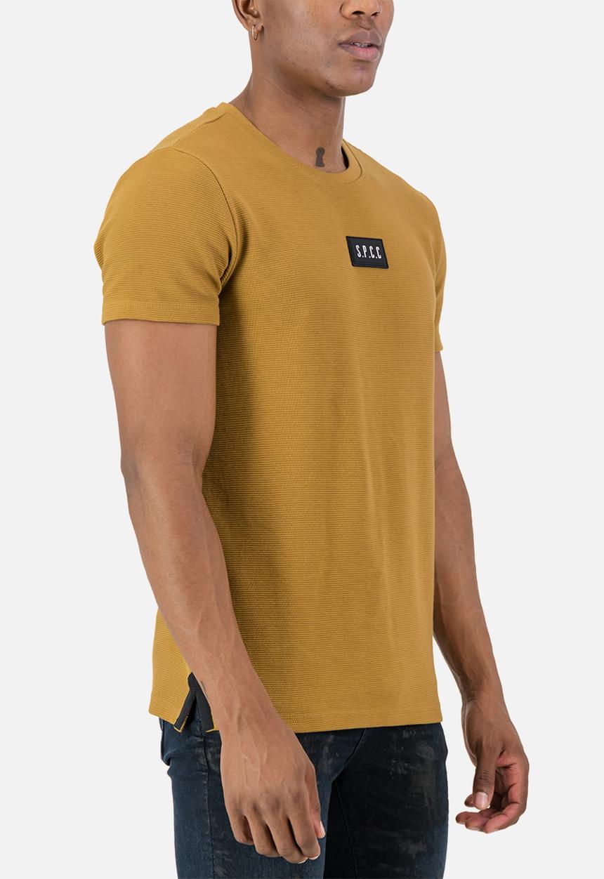 S.P.C.C - Avery Tee  - Slimline Fit Fashion Tees Medallion - Mustard