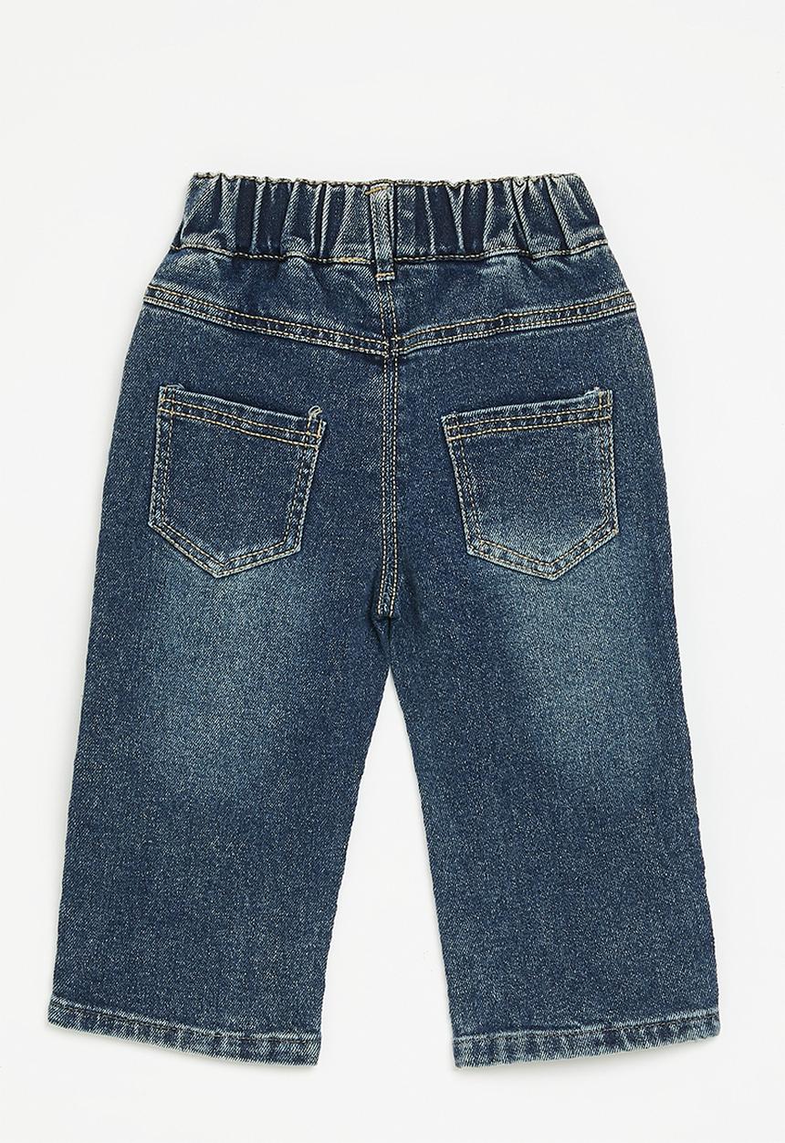 Pop Candy - Rhinestone denim jeans - blue