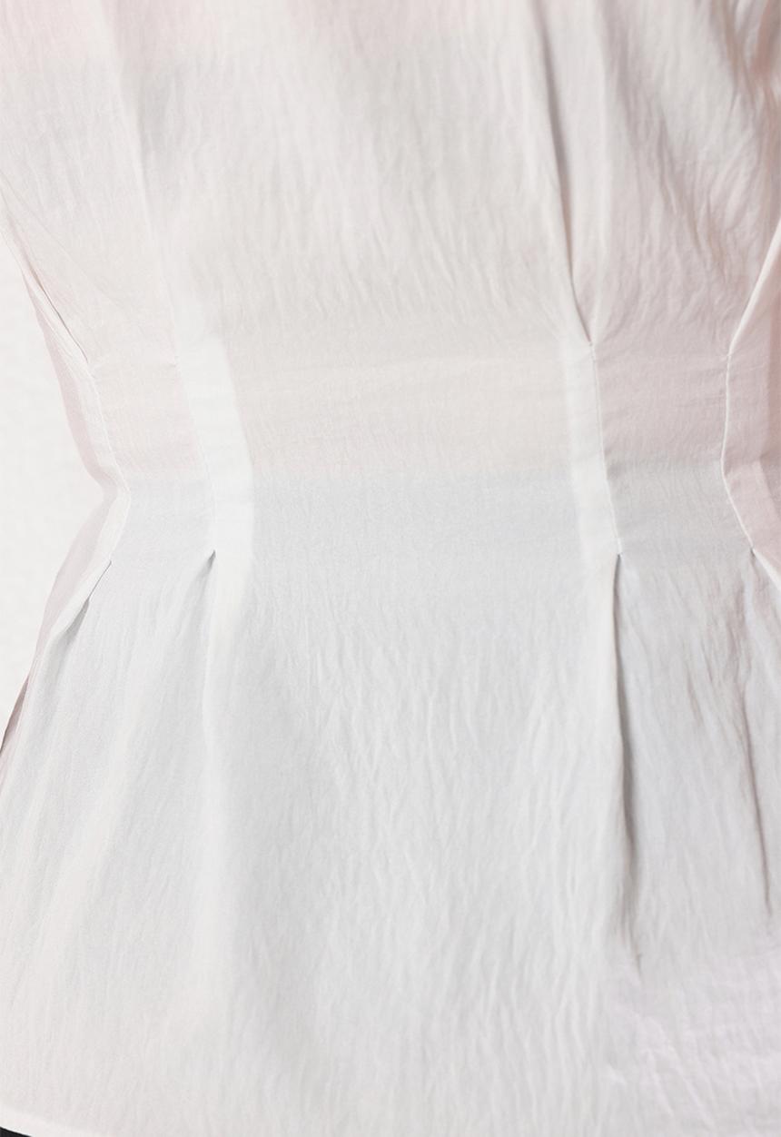 Trendyol - Textured Fitted Shirt - White