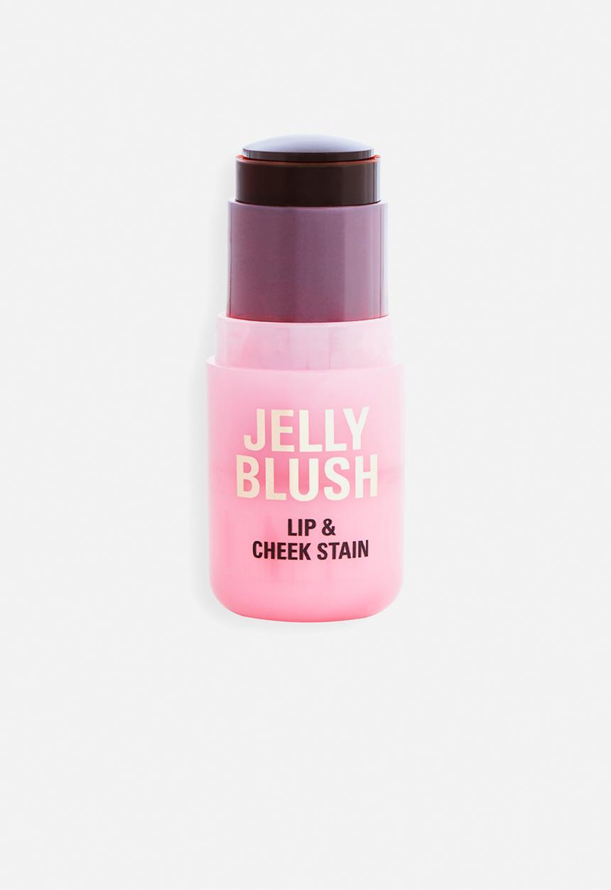 Revolution - Jelly Blush Stick Lip and Cheek Stain Peach Orange - Peach Orange