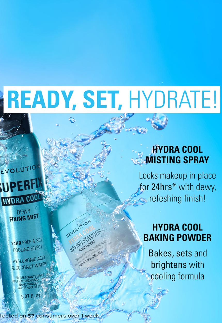 Revolution - Superfix Hydra Cool Prep + Fix Continous Fixing Mist