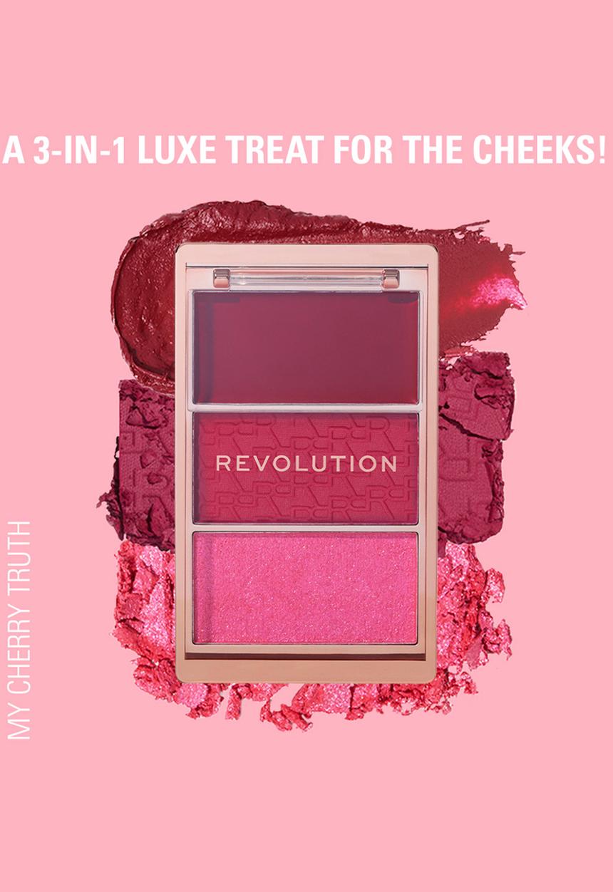 Revolution - Blush Icon Palette My Cherry Truth - My Cherry Trith