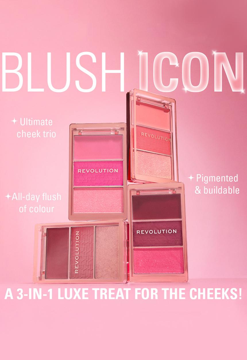 Revolution - Blush Icon Palette My Cherry Truth - My Cherry Trith