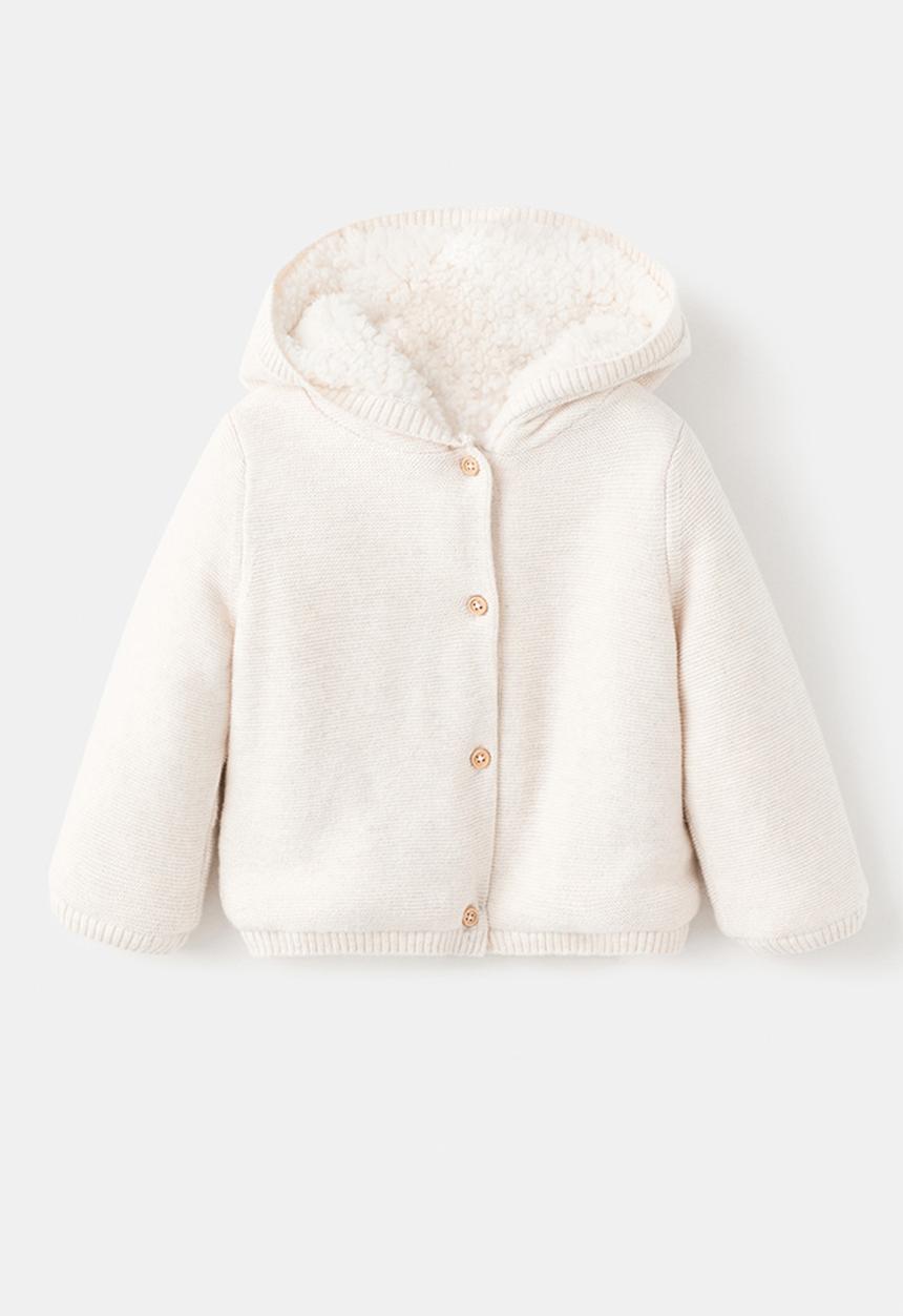 MANGO - Cardigan lulu1 - Light Pastel Brown