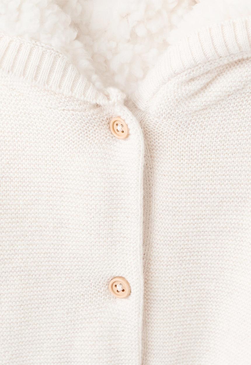 MANGO - Cardigan lulu1 - Light Pastel Brown