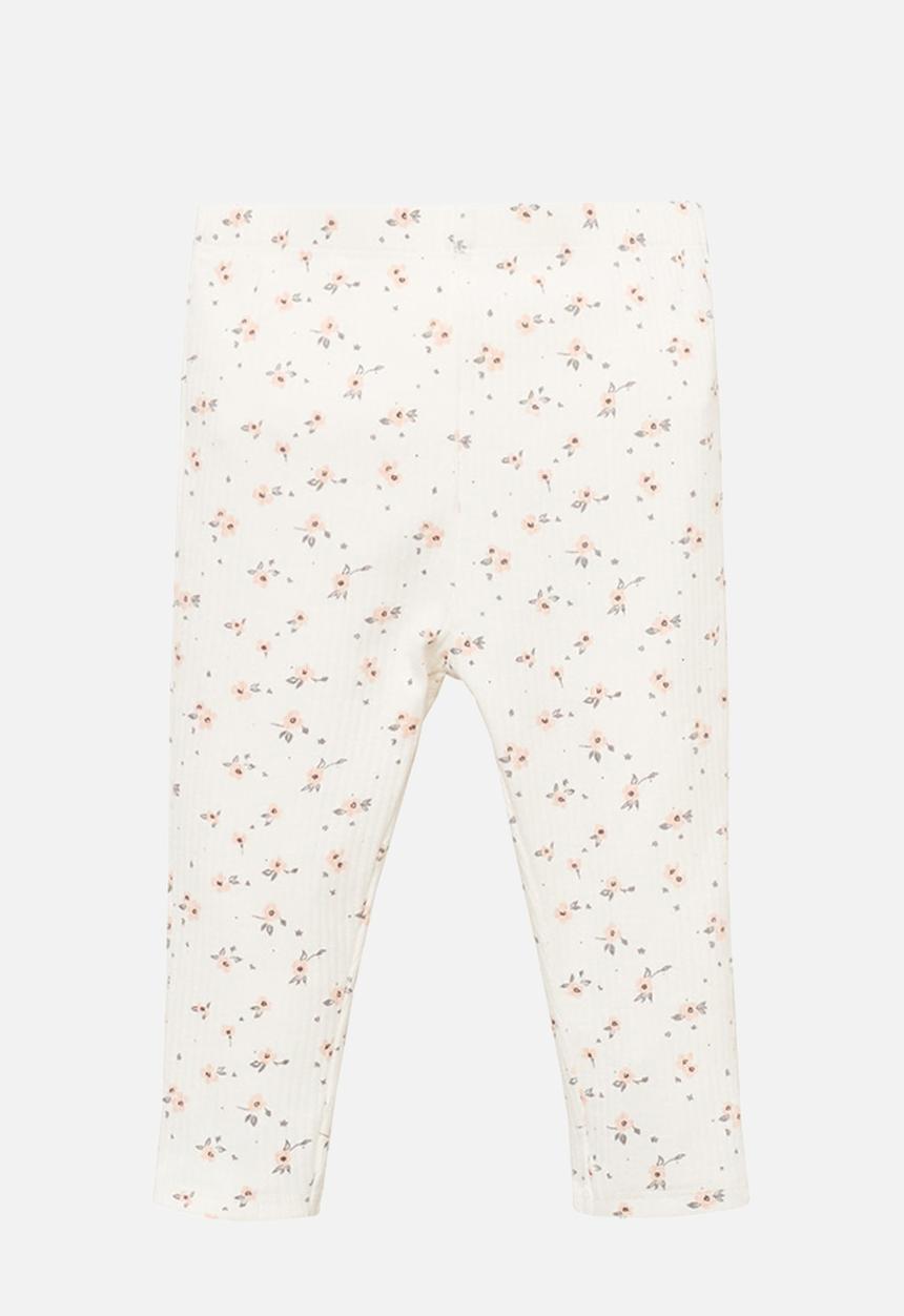 MANGO - Leggings floral - natural