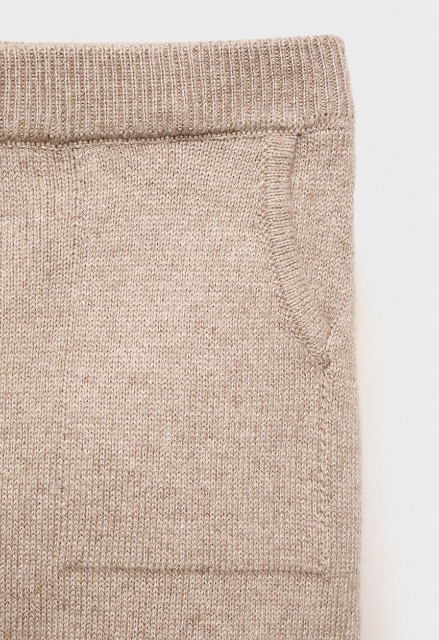 MANGO - Trousers glasgow - light pastel brown