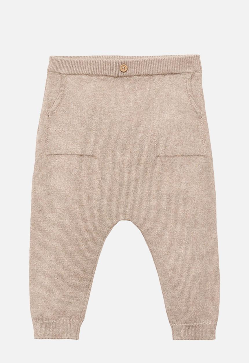 MANGO - Trousers glasgow - light pastel brown