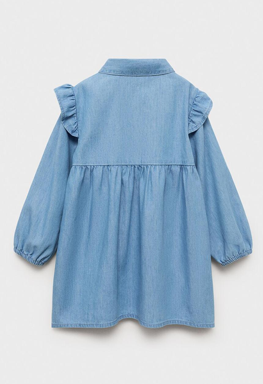 MANGO - Dress simona - open blue