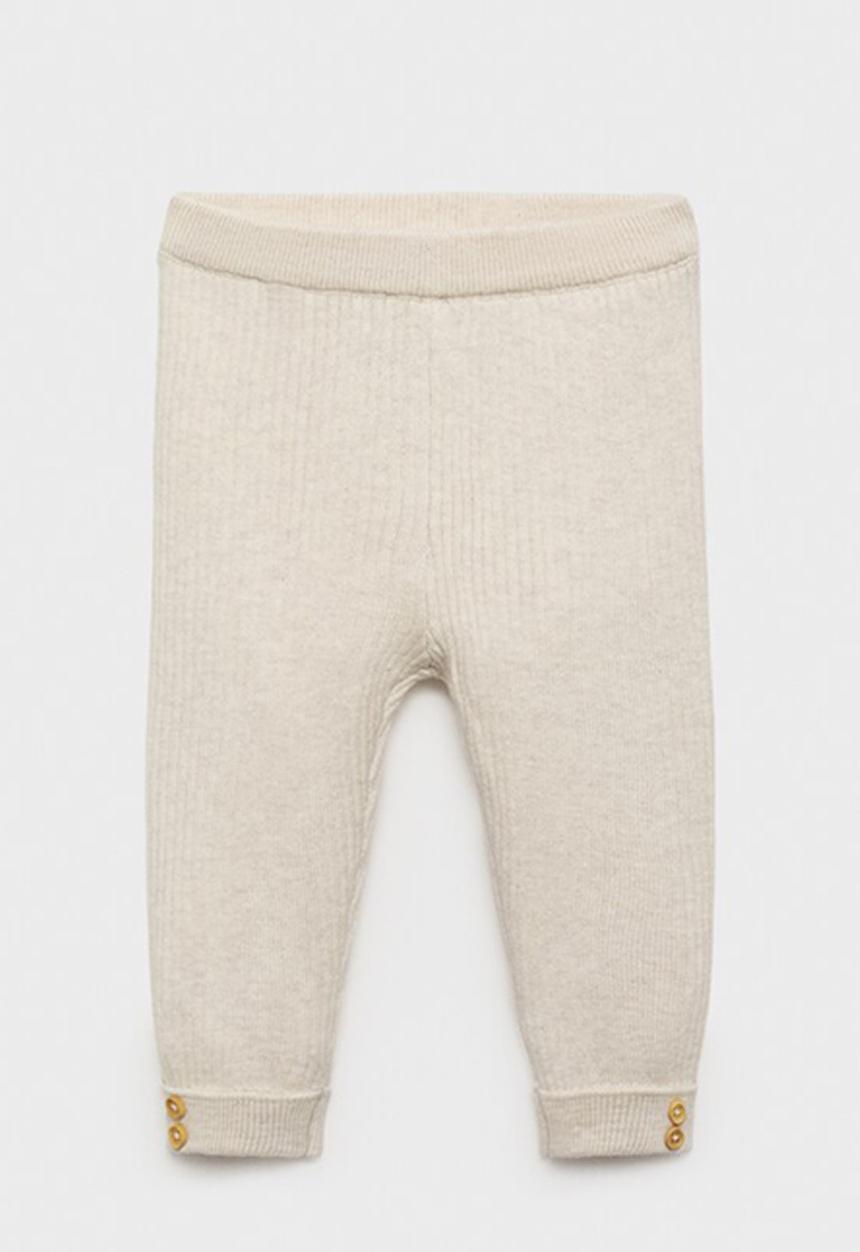 MANGO - Leggings oxford - light/pastel brown
