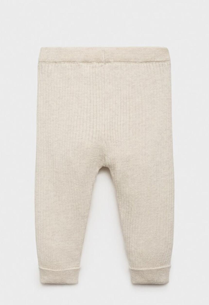 MANGO - Leggings oxford - light/pastel brown