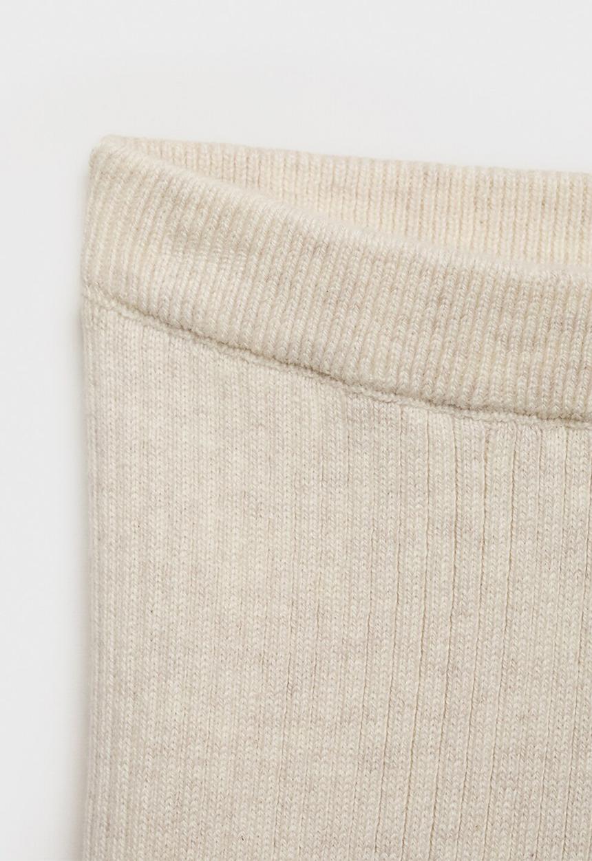 MANGO - Leggings oxford - light/pastel brown
