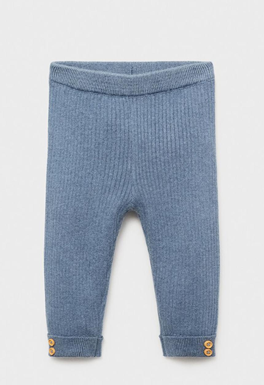 MANGO - Leggings oxford - medium blue