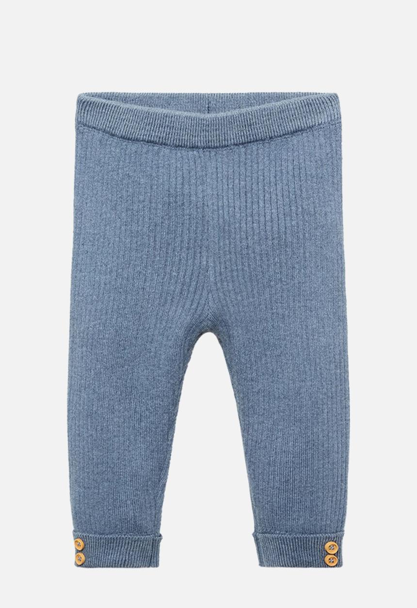 MANGO - Leggings oxford - medium blue
