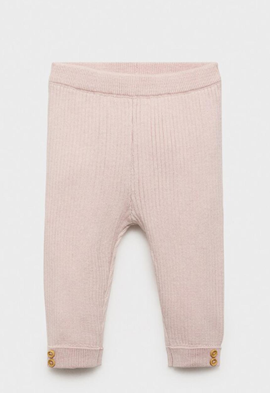 MANGO - Leggings oxford - light/pastel pink