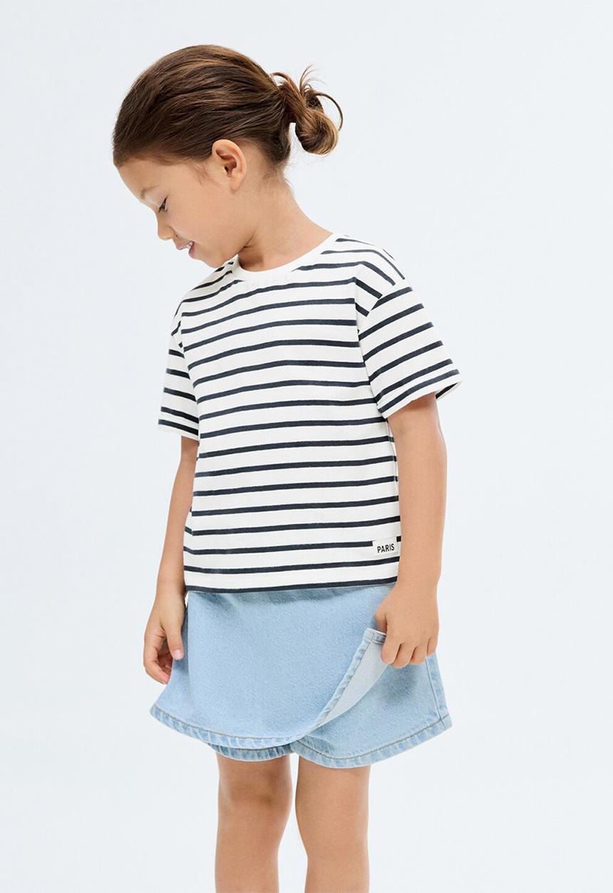 MANGO - Shorts skort - open blue