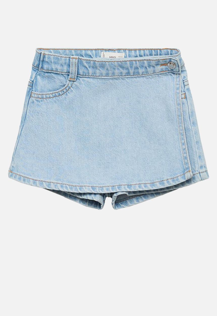 MANGO - Shorts skort - open blue