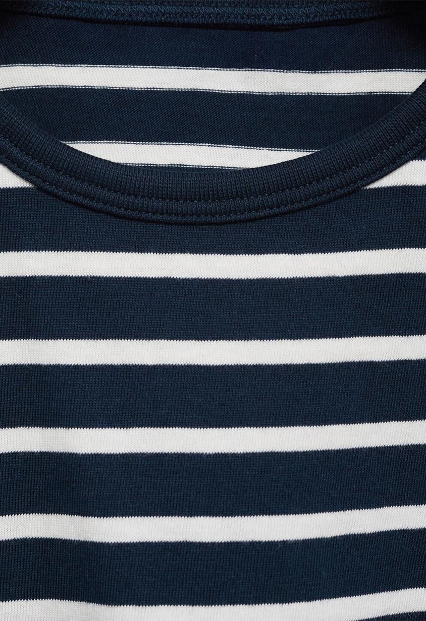MANGO - T-shirt cutout - navy
