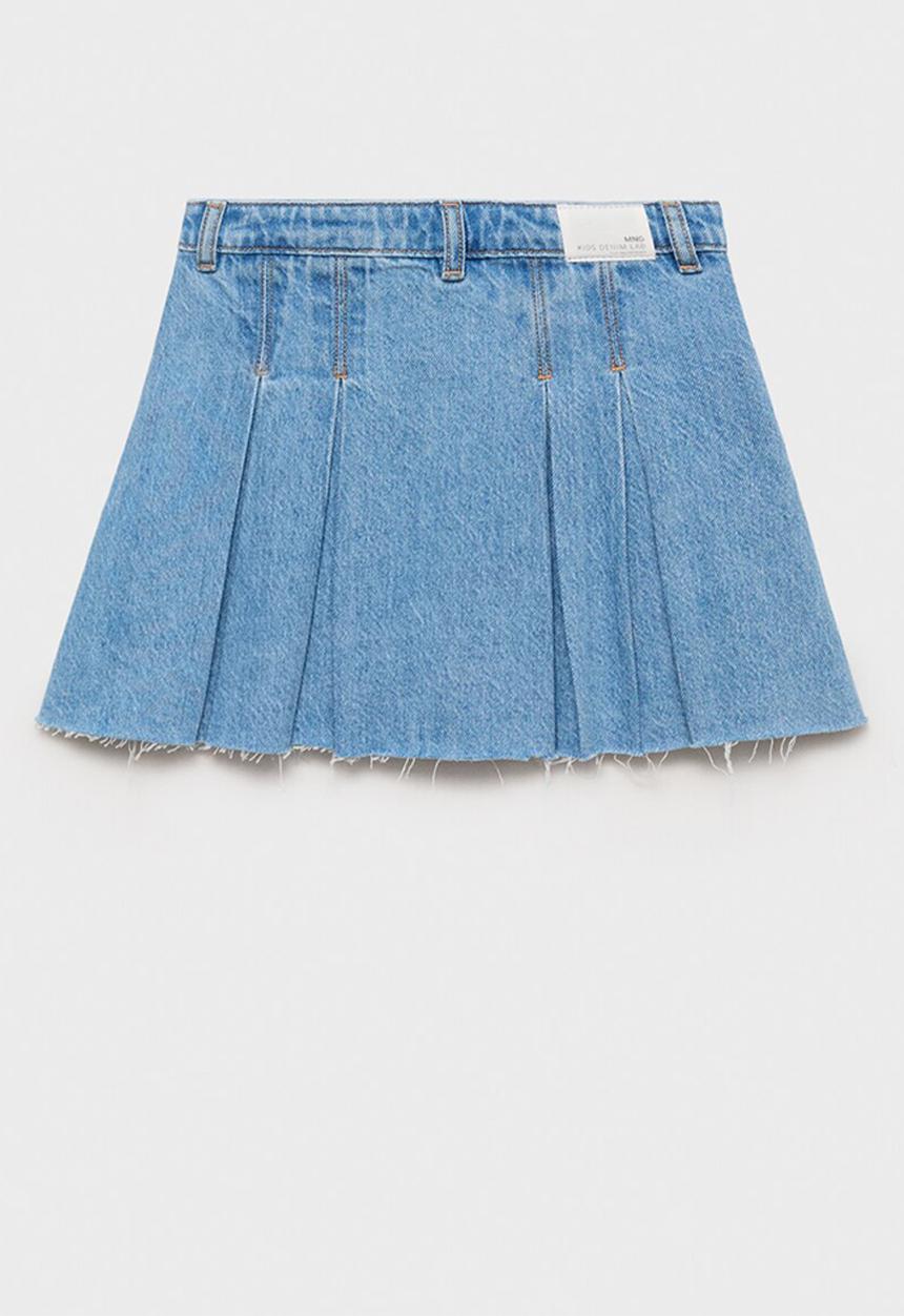 MANGO - Skirt alexia - open blue
