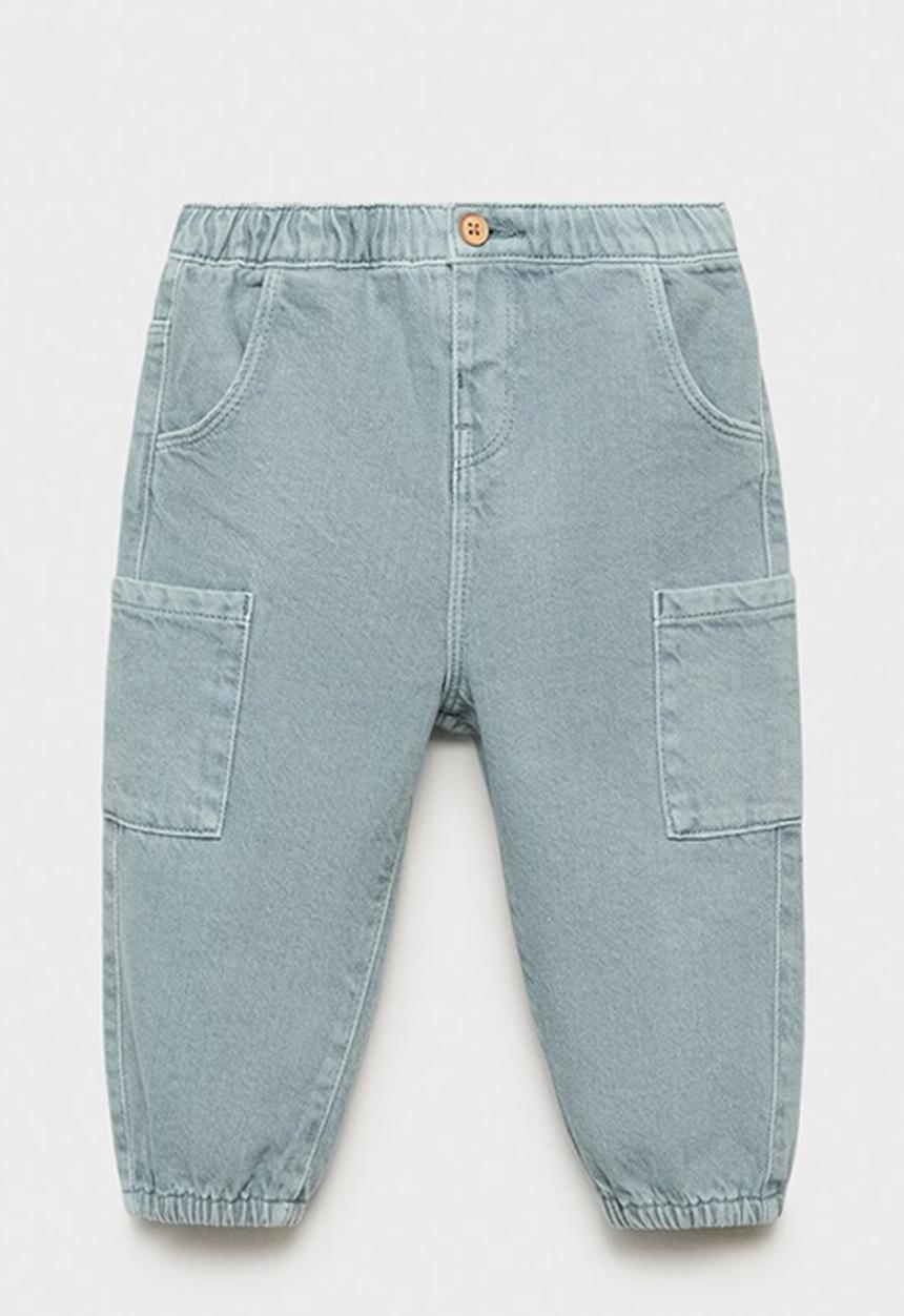 MANGO - Trousers jordan - green