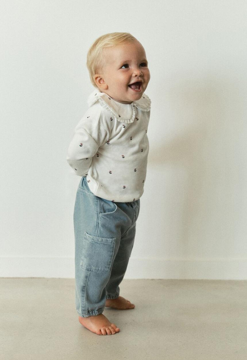 MANGO - Trousers jordan - green